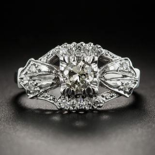 .33 Carat Vintage Diamond Engagement Ring - 2