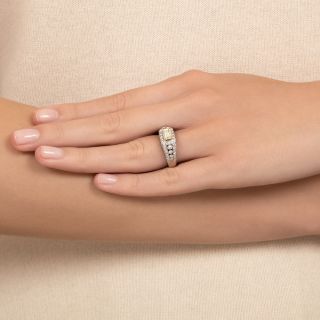 Estate 1.00 Carat Emerald-Cut Diamond Engagement Ring - GIA N VVS1