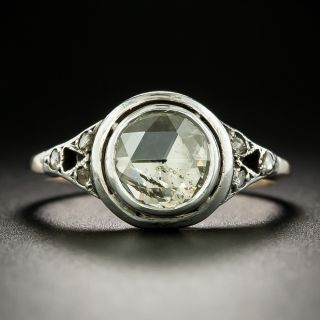 Georgian Style Rose Cut Diamond Ring - 1