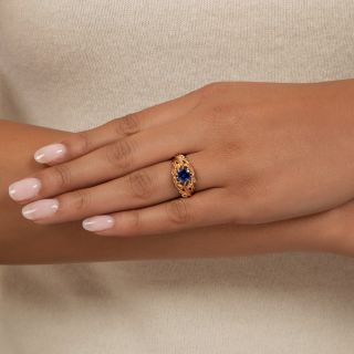 Lang Collection 1.09 Carat Sapphire Ring  