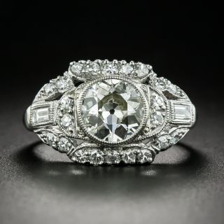 Mid-Century 1.25 Carat Diamond Engagement Ring - 2