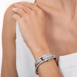 Mid-Century Hamilton Diamond Bracelet Watch