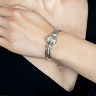 Retro Diamond Bracelet Watch