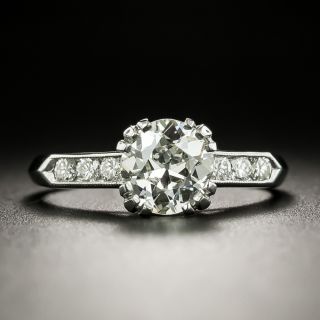 Vintage 1.06 Carat Diamond Engagement Ring - GIA K VS2 - 3